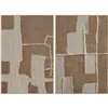 Canvas Home ESPRIT White Beige Scandinavian 82,5 x 4,5 x 122,5 cm (2 Units)