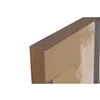 Canvas Home ESPRIT Brown Beige Modern With relief Urban 90 x 4 x 120 cm (2 Units)