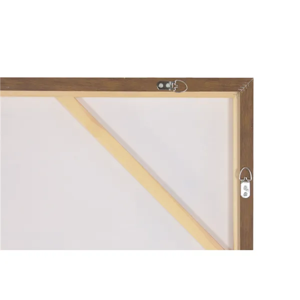 Canvas Home ESPRIT White Grey Abstract Urban 100 x 4 x 140 cm (2 Units)