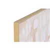 Canvas Home ESPRIT White Beige Abstract Urban 90 x 4 x 120 cm (2 Units)