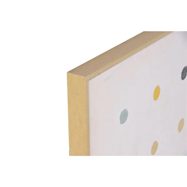 Canvas Home ESPRIT White Mouse Modern 100 x 4 x 140 cm (2 Units)