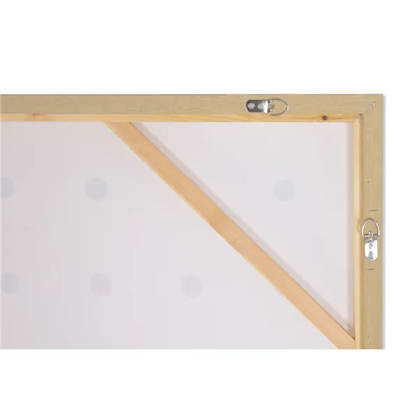 Canvas Home ESPRIT White Mouse Modern 100 x 4 x 140 cm (2 Units)