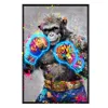 Canvas Home ESPRIT Vintage Chimpanzee 83 X 3,7 X 123 CM