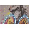 Canvas Home ESPRIT Vintage Chimpanzee 83 X 3,7 X 123 CM
