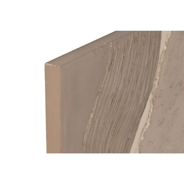 Canvas Home ESPRIT Beige Moka Abstract Men Modern 80 X 17,5 X 120 CM (2 Units)