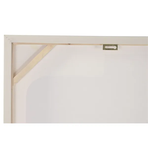 Canvas Home ESPRIT White Modern Scandinavian 62 x 4,5 x 92 cm (2 Units)
