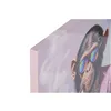 Canvas Home ESPRIT Blue Pink Lacquered 60 x 2,5 x 90 cm (4 Units)