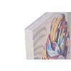 Canvas Home ESPRIT African Woman Tropical Lacquered 62 x 4 x 122 cm (2 Units)