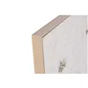 Canvas Home ESPRIT White Flowers Shabby Chic 92 x 4,5 x 122 cm (2 Units)