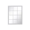 Wall mirror Home ESPRIT White Window 90 x 3,5 x 120 cm
