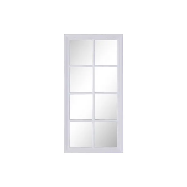 Wall mirror Home ESPRIT White Window 57,5 X 3,5 X 118 CM