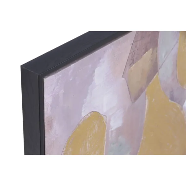 Canvas Home ESPRIT White Black Colonial Women 120 x 3,5 x 80 cm (2 Units)