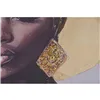 Canvas Home ESPRIT Colonial African Woman 70 x 3,5 x 100 cm (2 Units)