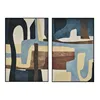 Painting Home ESPRIT Velvet polystyrene 80 x 4,5 x 120 cm (2 Units)