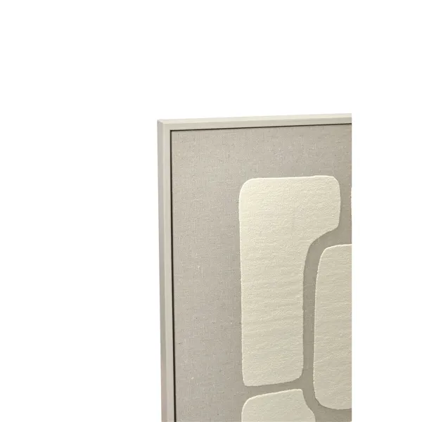 Painting Home ESPRIT MDF Wood 80 x 3,8 x 80 cm (2 Units)