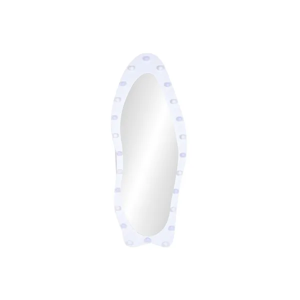 Free standing mirror Home ESPRIT White MDF Wood 70 X 10 X 180 CM