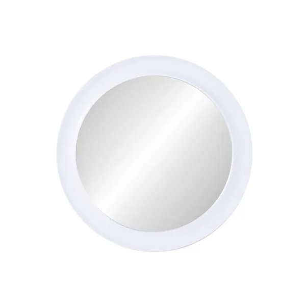 Wall mirror Home ESPRIT White Scandi 80 x 2,8 x 80 cm