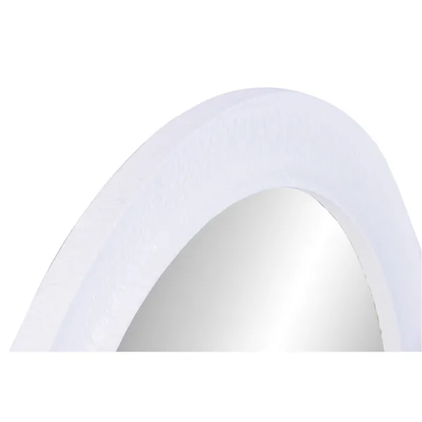 Wall mirror Home ESPRIT White Scandi 80 x 2,8 x 80 cm