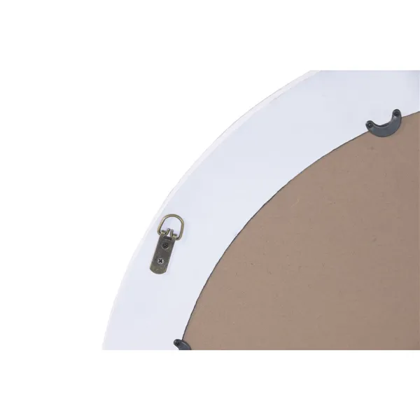 Wall mirror Home ESPRIT White Scandi 80 x 2,8 x 80 cm