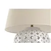 Desk lamp Home ESPRIT White Beige 220 V