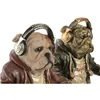 Decorative Figure Home ESPRIT Multicolour Dog Loft (2 Units)
