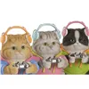 Decorative Figure Home ESPRIT Multicolour Cat (3 Units)