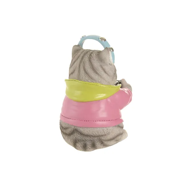 Decorative Figure Home ESPRIT Multicolour Cat (3 Units)