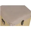Set of Chests Home ESPRIT Brown Natural Polyurethane Wood Alpino 80 x 40 x 44 cm (3 Units)