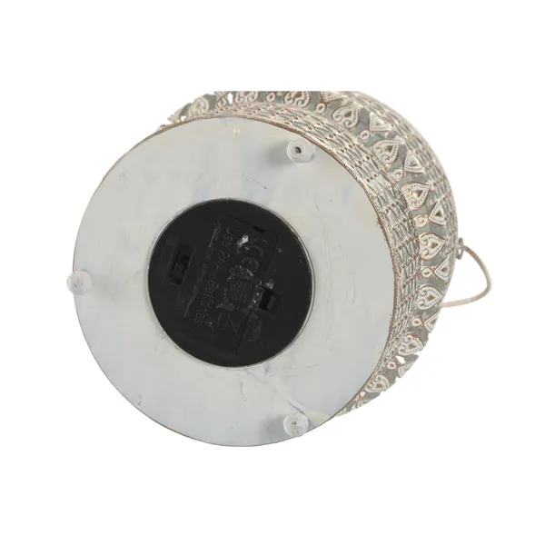 Lantern Home ESPRIT White Golden Metal Arab 14,5 X 14,5 X 19,5 CM