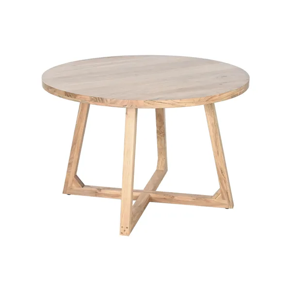 Dining Table Home ESPRIT Acacia 140 x 140 x 76 cm