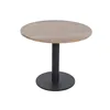 Dining Table Home ESPRIT Metal Acacia 90 x 90 x 76 cm