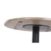 Dining Table Home ESPRIT Metal Acacia 90 x 90 x 76 cm