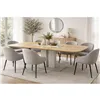 Dining Table Home ESPRIT Metal Acacia 240 X 110 X 76 CM