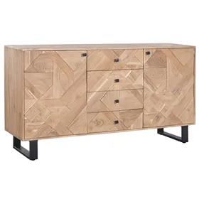 Sideboard Home ESPRIT Metal Acacia 160 x 40 x 85 cm
