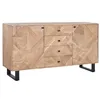 Sideboard Home ESPRIT Metal Acacia 160 x 40 x 85 cm