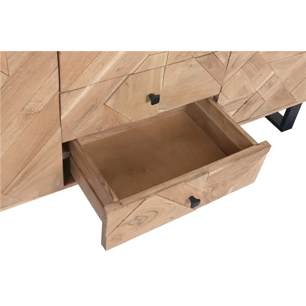 Sideboard Home ESPRIT Metal Acacia 160 x 40 x 85 cm