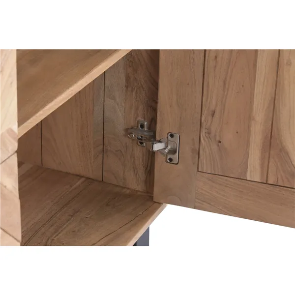Sideboard Home ESPRIT Metal Acacia 160 x 40 x 85 cm