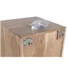 Display Stand Home ESPRIT Crystal Acacia 40 x 40 x 115 cm