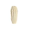 Vase Home ESPRIT Beige Resin Mediterranean 19 x 19 x 44 cm