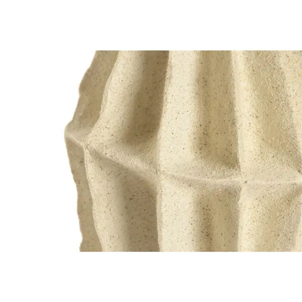 Vase Home ESPRIT Beige Resin Mediterranean 19 x 19 x 44 cm