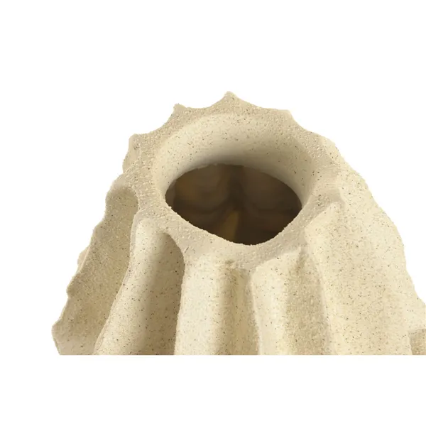 Vase Home ESPRIT Beige Resin Mediterranean 19 x 19 x 44 cm
