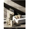 Vase Home ESPRIT Beige Resin Shabby Chic 26 x 26 x 50 cm