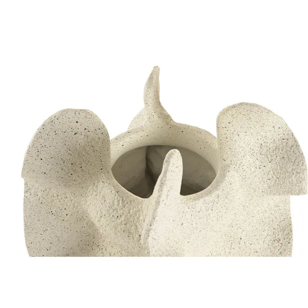 Vase Home ESPRIT Beige Resin Shabby Chic 26 x 26 x 50 cm