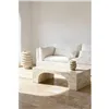 Vase Home ESPRIT Beige Resin Urban 22 x 22 x 23 cm