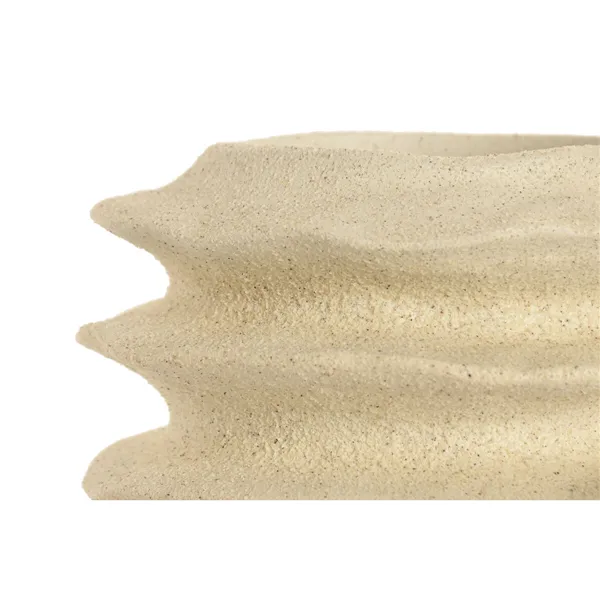 Vase Home ESPRIT Beige Resin Urban 22 x 22 x 23 cm