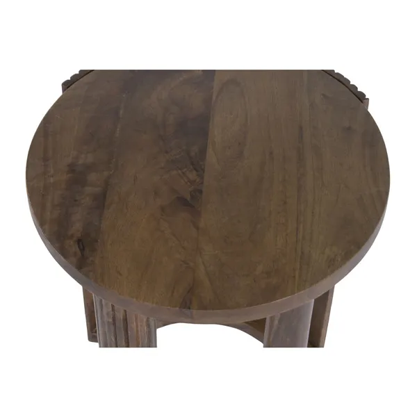 Side table Home ESPRIT Brown 42 x 42 x 54 cm