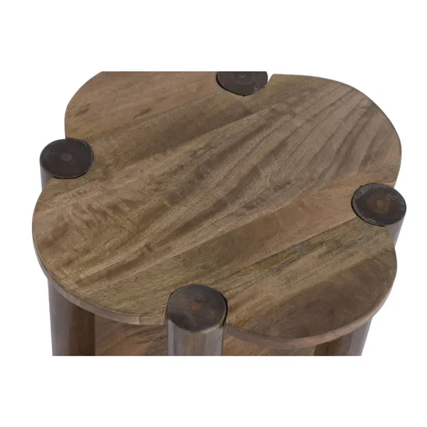 Side table Home ESPRIT Brown 40 x 40 x 47 cm