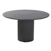 Dining Table Home ESPRIT Black Metal 130 x 130 x 75 cm