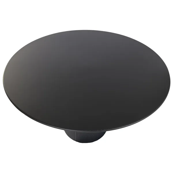 Dining Table Home ESPRIT Black Metal 130 x 130 x 75 cm