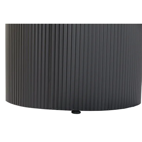Dining Table Home ESPRIT Black Metal 130 x 130 x 75 cm